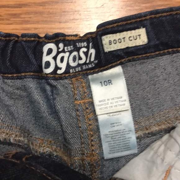THREE PAIRS OshKosh 10R Dark wash bootcut Jeans - Picture 5 of 8